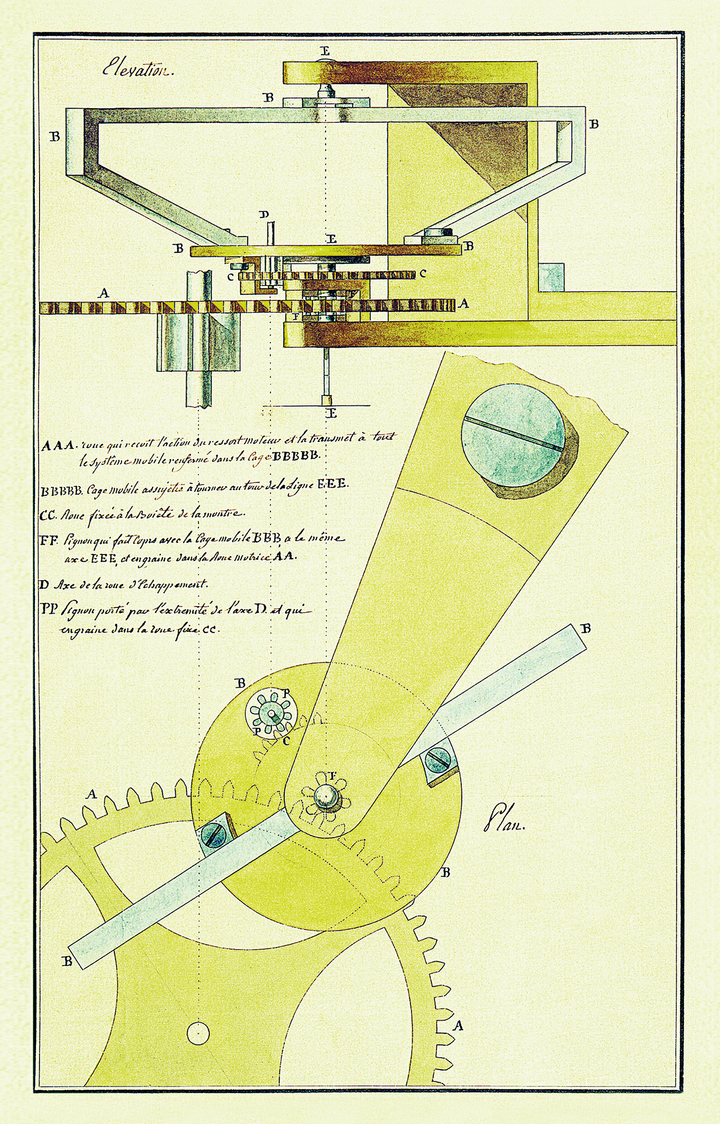 On June 26, 1801, or rather on 7 Messidor, year IX, since the Republican calendar was still in force in France, Abraham-Louis Breguet earned the rights for a patent, which would last for a ten-year period, for a new type of regulator called the “Tourbillon”. 