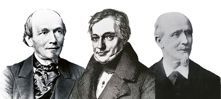 Ferdinand Adolf Lange, Friedrich Gutkaes, Moritz Grossmann