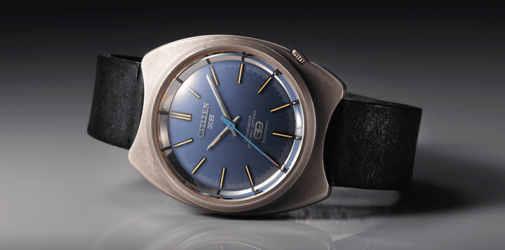 In 1970, the Citizen X-8 Chronometer was the world's first watch with a solid titanium case, the ancestor of today's Super Titanium.