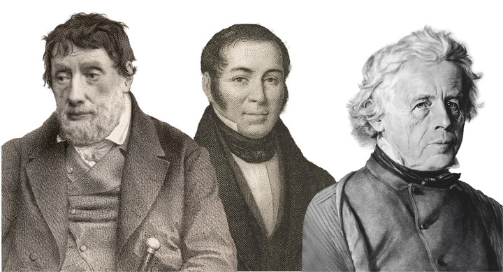 Louis Moinet, Nicolas Mathieu Rieussec, Antoine LeCoultre