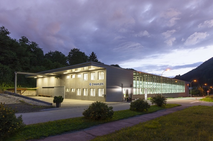 Zwahlen's facility in Court, Jura. The profile-turning company was acquired by Ronda in 2007.