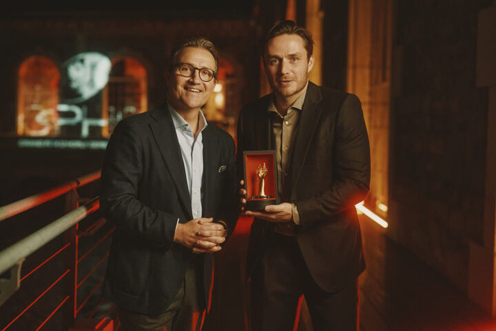 Stéphane Cheikh and Toby Sutton