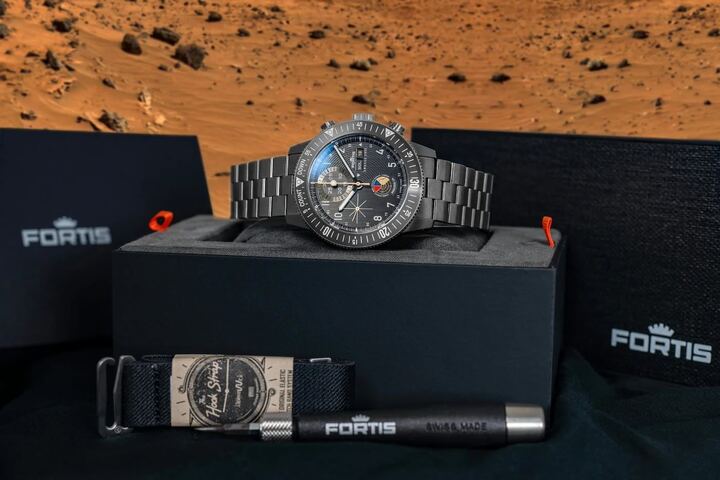 The model features a grand mission counter, communication delay tracker and enhanced durability for use in extreme conditions.