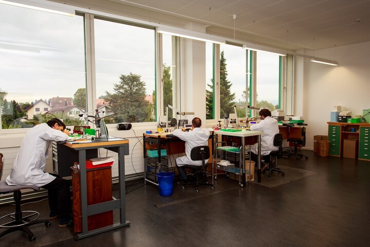 The Epos assembly workshop in Lengnau.