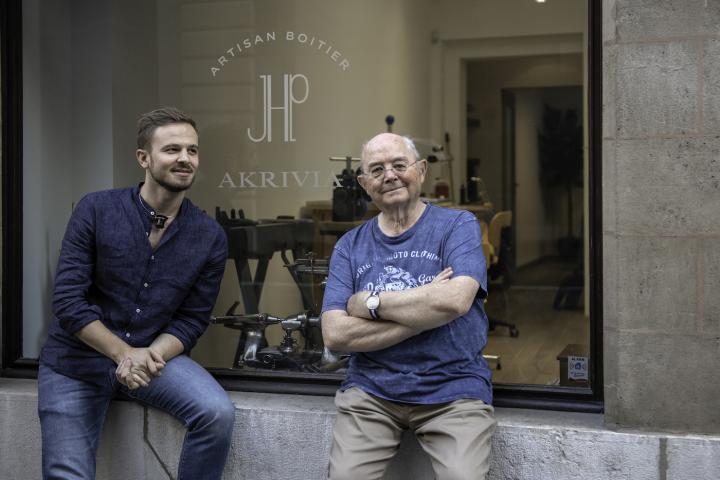 Rexhep Rexhepi joined forces with Jean-Pierre Hagmann, a legendary master casemaker.