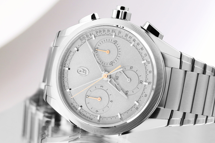 Limited to just 25 units, the Tonda PF Split Seconds features a case and bracelet crafted in platinum. The calibre PF361 is a new version of the manufacture's most high-end calibre, GPHG laureate ChronOr.