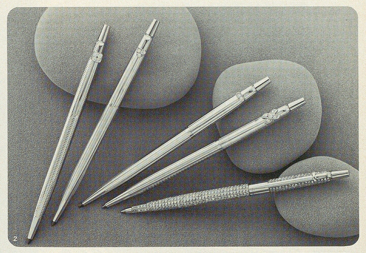 Caran d'Ache featured in 1982 in Europa Star ©Archives Europa Star