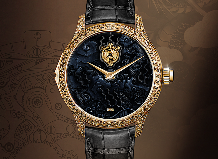 The Long Yu Qian Yin Grand & Small Strike Mechanical Wristwatch is powered by China's first grand and small strike movement, the ST9160. 545 components work in precise coordination within a limited space, allowing seamless switching between grand strike, small strike, and silent modes, and featuring a minute repeater function. The 12-o'clock coaxial dual power reserve displays the going and striking power reserves respectively, making the complex mechanical functions clearly legible.