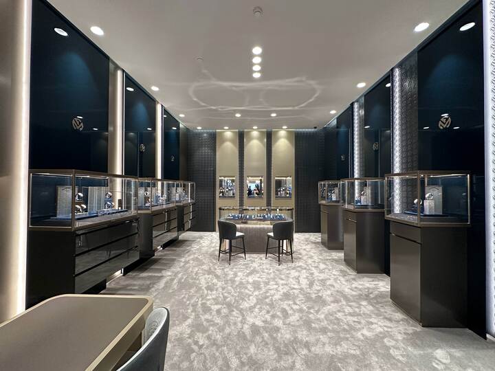 The new Franck Muller boutique in Thailand, in partnership with King Power.