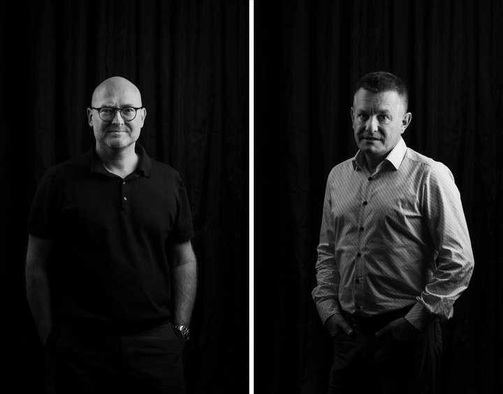 Patrick Lambertz and Hans Keist, co-owners of Alpa in the canton of Zurich.