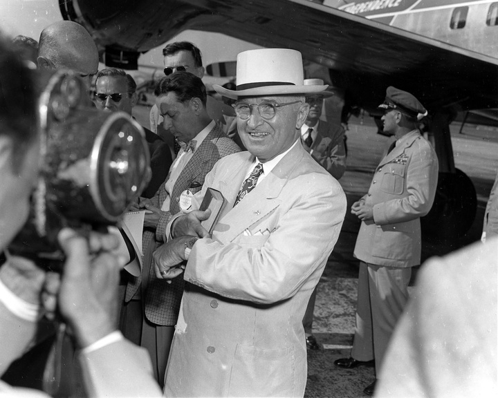 Future US president Harry Truman took great pride in his Gallet Flying Officer, a gift from his staff in 1939.