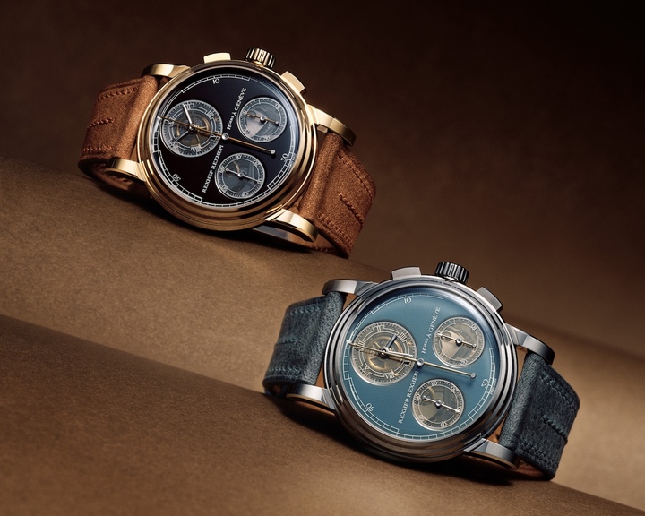 Rexhep Rexhepi's first flyback chronograph, unveiled earlier this year.