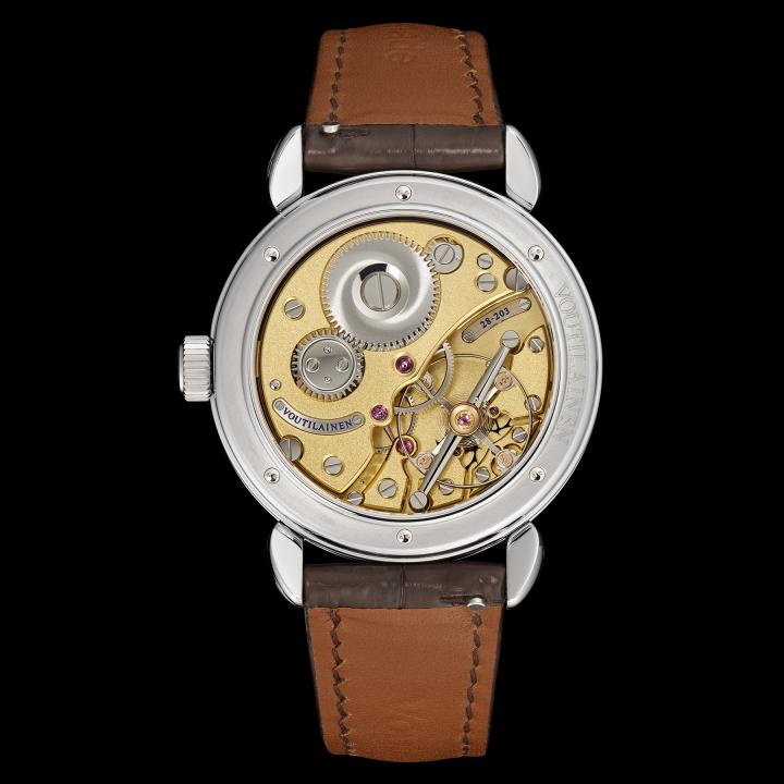 A view of the Green Garden one-off watch's movement