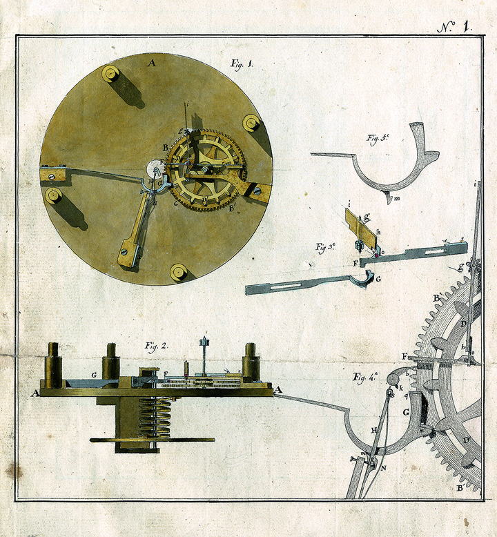 Breguet's constant-force escapement