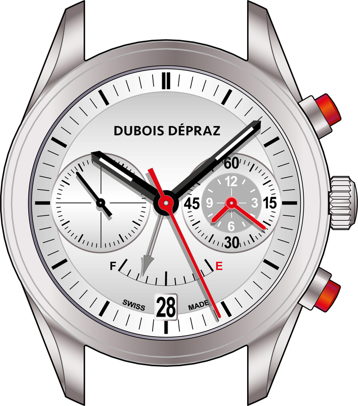  The integrated chronograph calibre DD 540