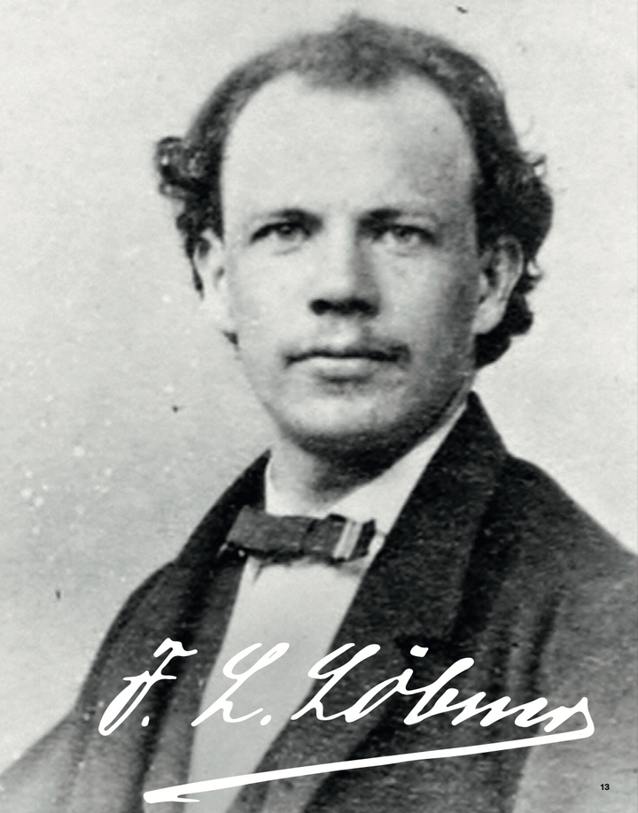 The founder, Franz Louis Löbner.