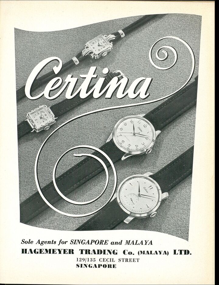 Certina in Europa Star, 1951.