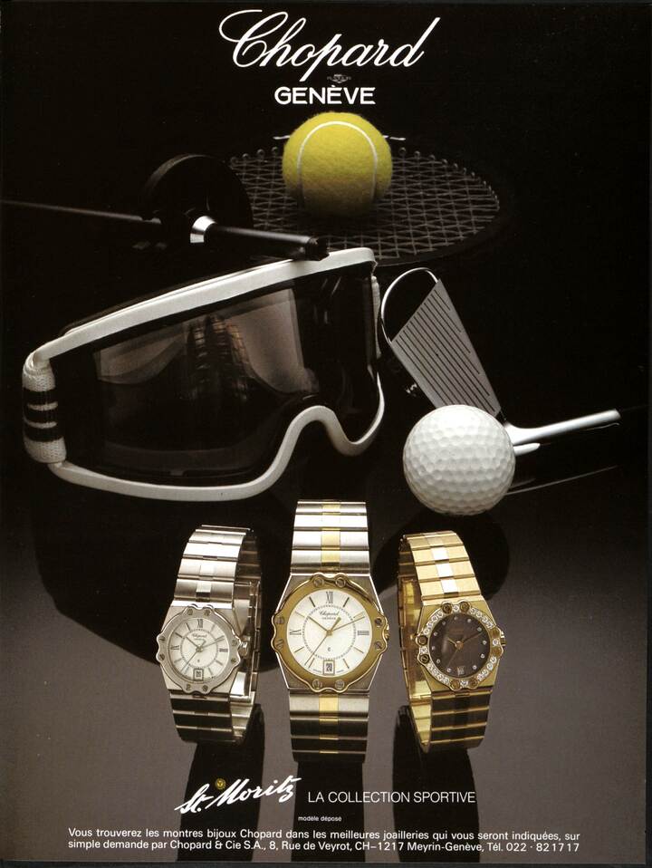 The St. Moritz was Chopard's luxury sports watch for the 1980s (and would give rise to the current Alpine Eagle collection).