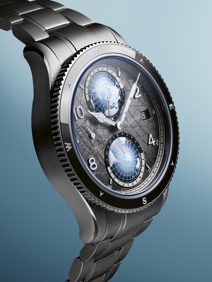 Montblanc has pioneered the Zero Oxygen technology, featured in the 1858 Geosphere 0 Oxygen “The 8000”, as a tribute to mountaineers who have scaled peaks exceeding 8,000 metres worldwide. By eliminating fogging and preventing oxidation, this technology extends the lifespan of the movement.