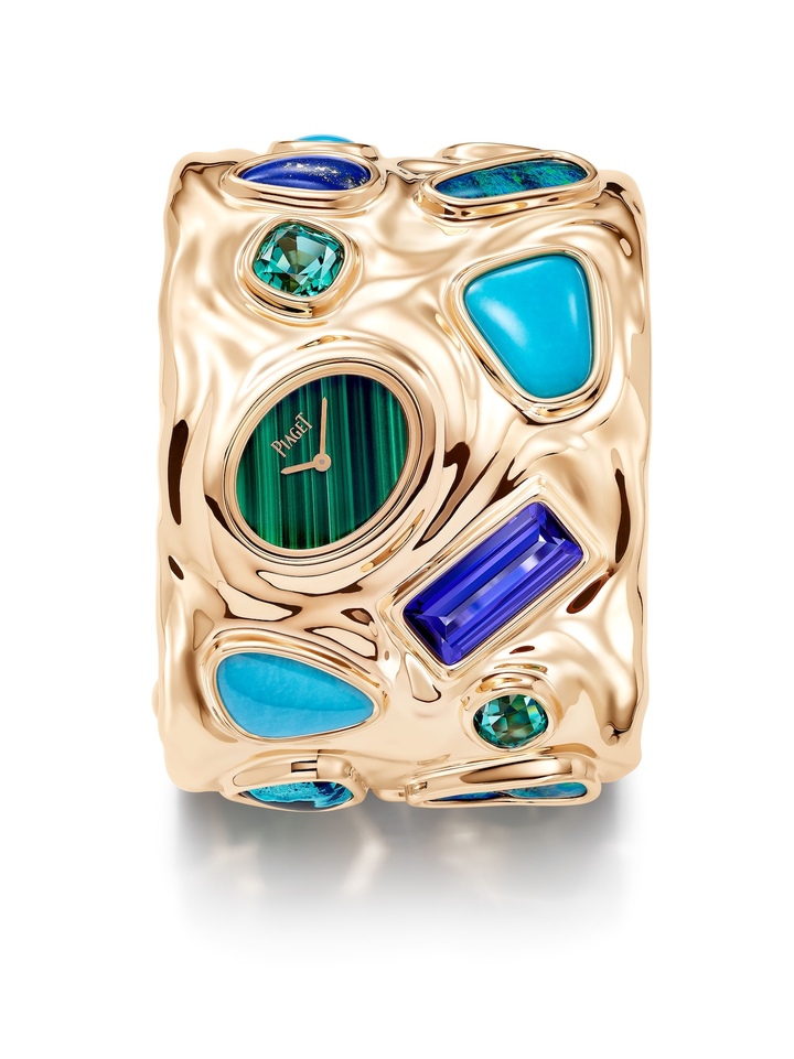 Piaget's fascination with ornamental stones began in 1963, under the impetus of Gérald and Valentin Piaget, grandsons of founder Georges-Édouard Piaget. Their vision gave rise to the first series of gold jewellery watches featuring ornamental stone dials for both men and women. More than six decades later, that expertise remains as vibrant as ever, as demonstrated by this remarkable 2026 creation.