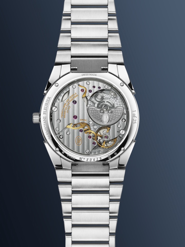 The Tonda PF Micro-Rotor Platinum Stone Blue is limited to 25 pieces.
