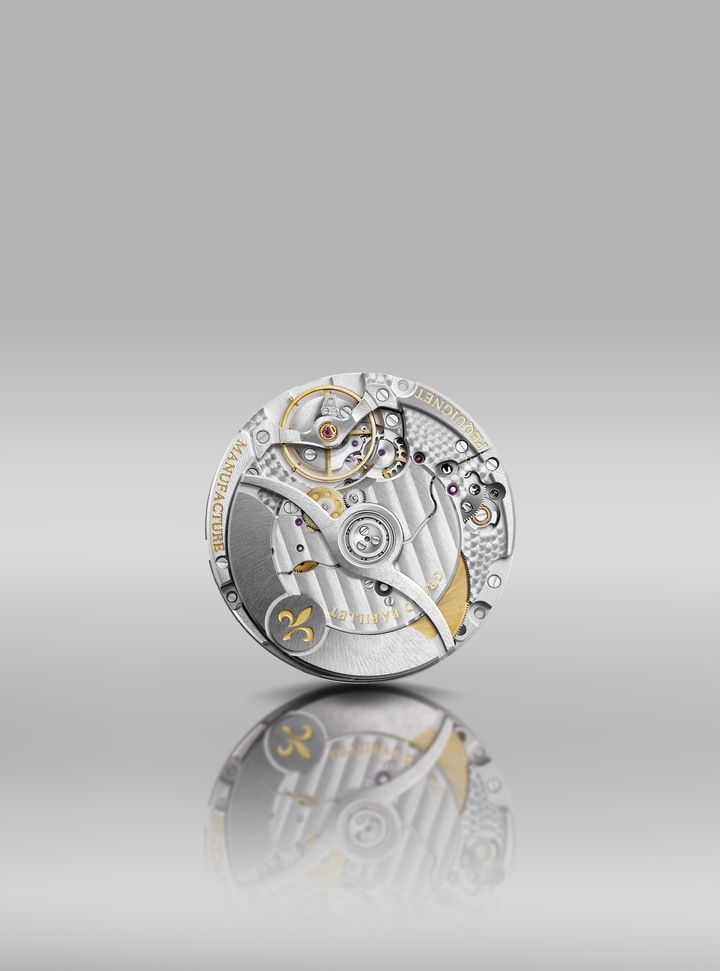 The Calibre Royal in this new Day-Date-Moon version launched on the Royale Paris embodies Pequignet's ambition—and more broadly that of French horology—in mechanical movement.