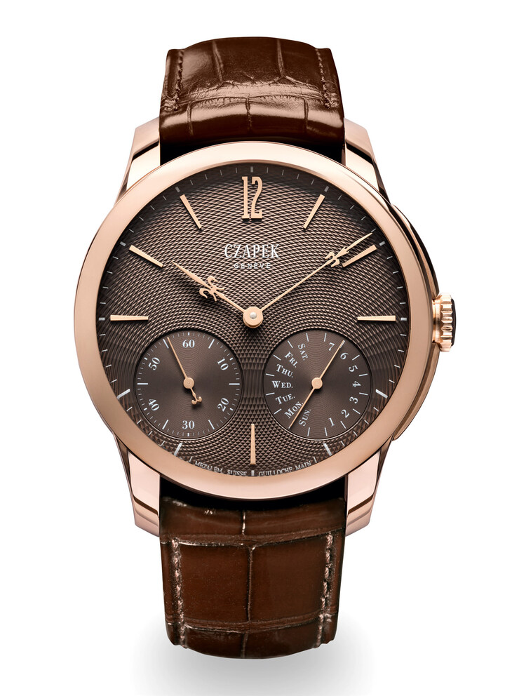 Czapek engine-turned dials