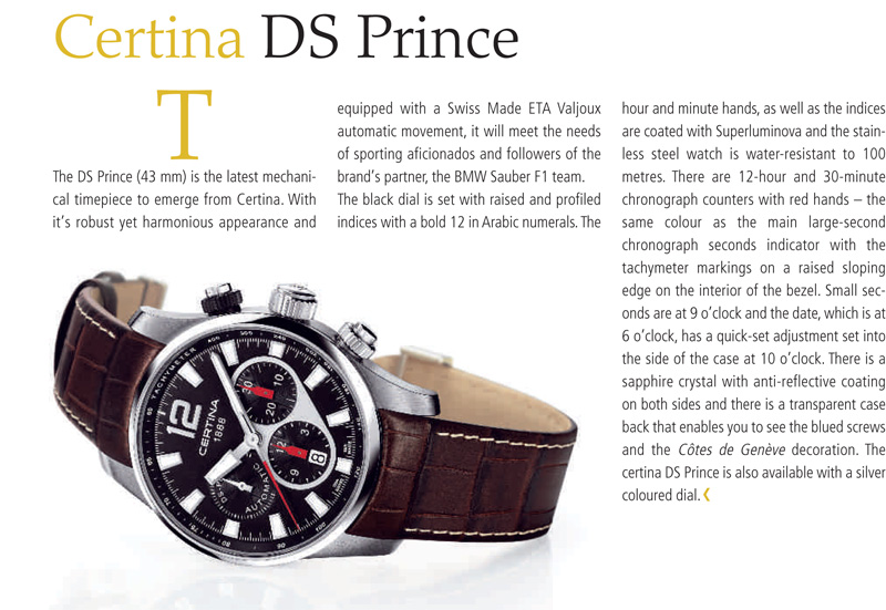 Certina, 60 Years of Double Security