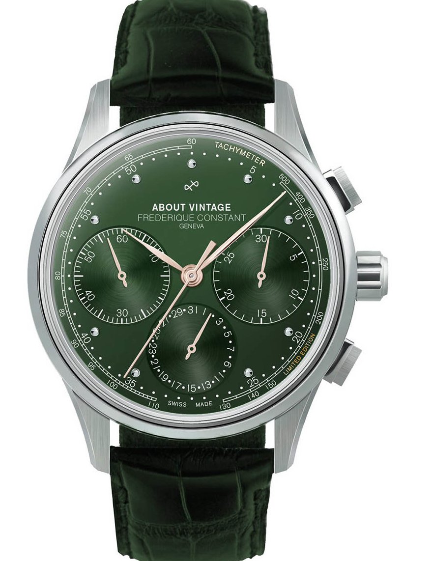 frederique constant chronograph flyback