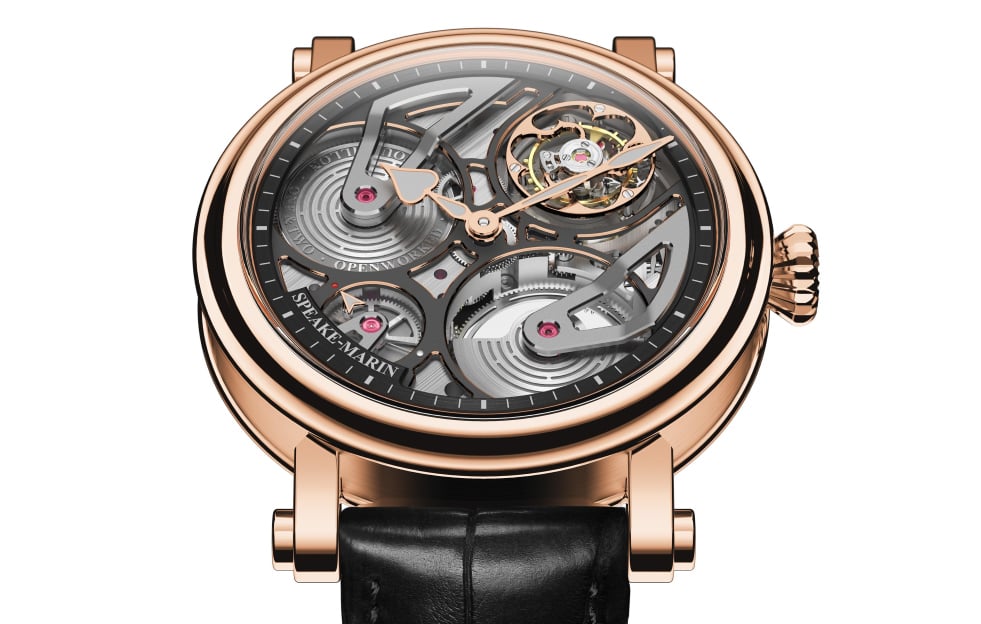 Speake-Marin One&Two Openworked Flying Tourbillon